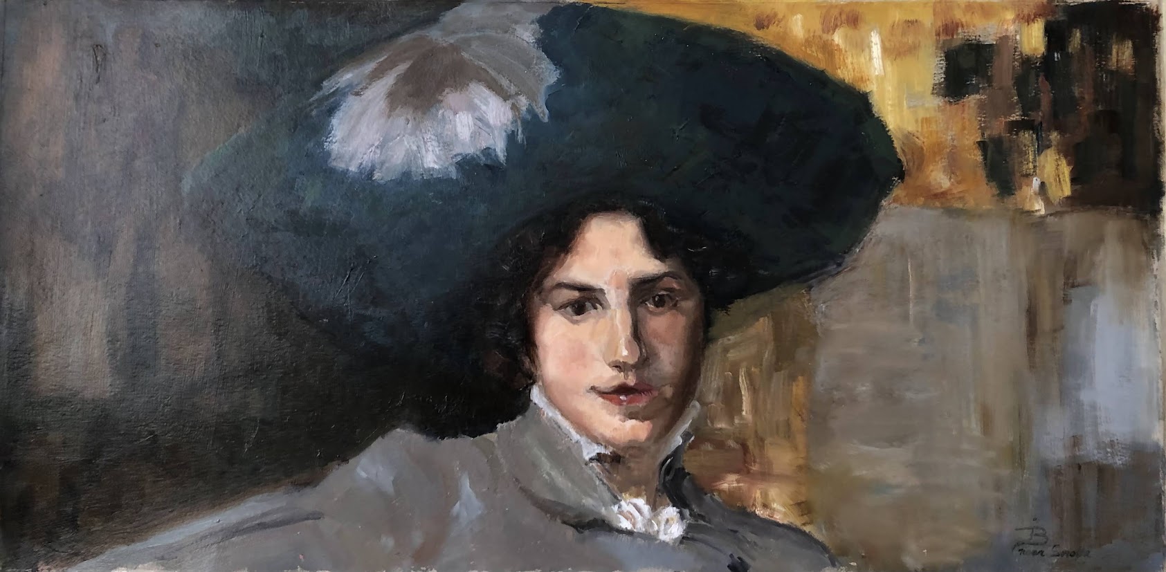 Mastercopy Sorolla Maria met hoed